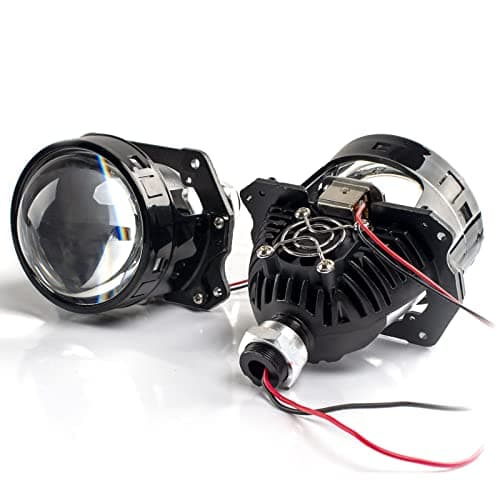 HDYEGIOU 30 Inch Bi Projector LensUniversal Projector Lens for Car RetrofitFocus Beam with Sharp Cut Off LineHiLo Beam
