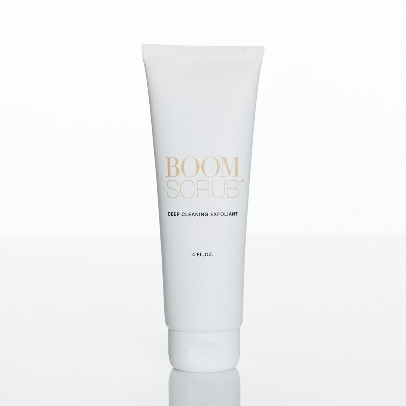 BOOM Scrub Cocoa Rose Exfoliator – Gentle Exfoliating Face Scrub for Mature & Sensitive Skin – Enhances the appearance of Skin, Smooths Texture, Minimizes Pores – Hydrating Botanical Facial Cleanser