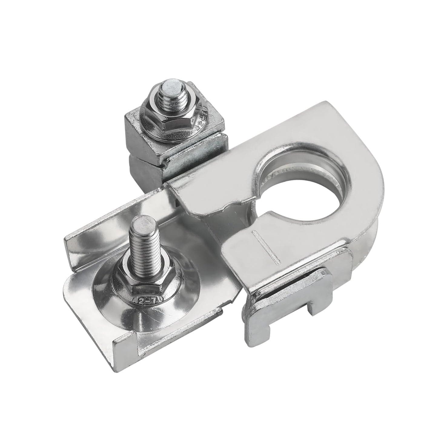 Negative Battery Terminal Clamp w Nuts Fit for F150 Edge Mustang etc Replaces BT4Z14450BA