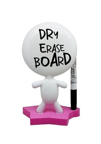 TITTO Star, Draw Your Ideas - Office Desk Board - Coworker Gifts - Ideal for Home & Office Decor - Halloween Board (Pink)
