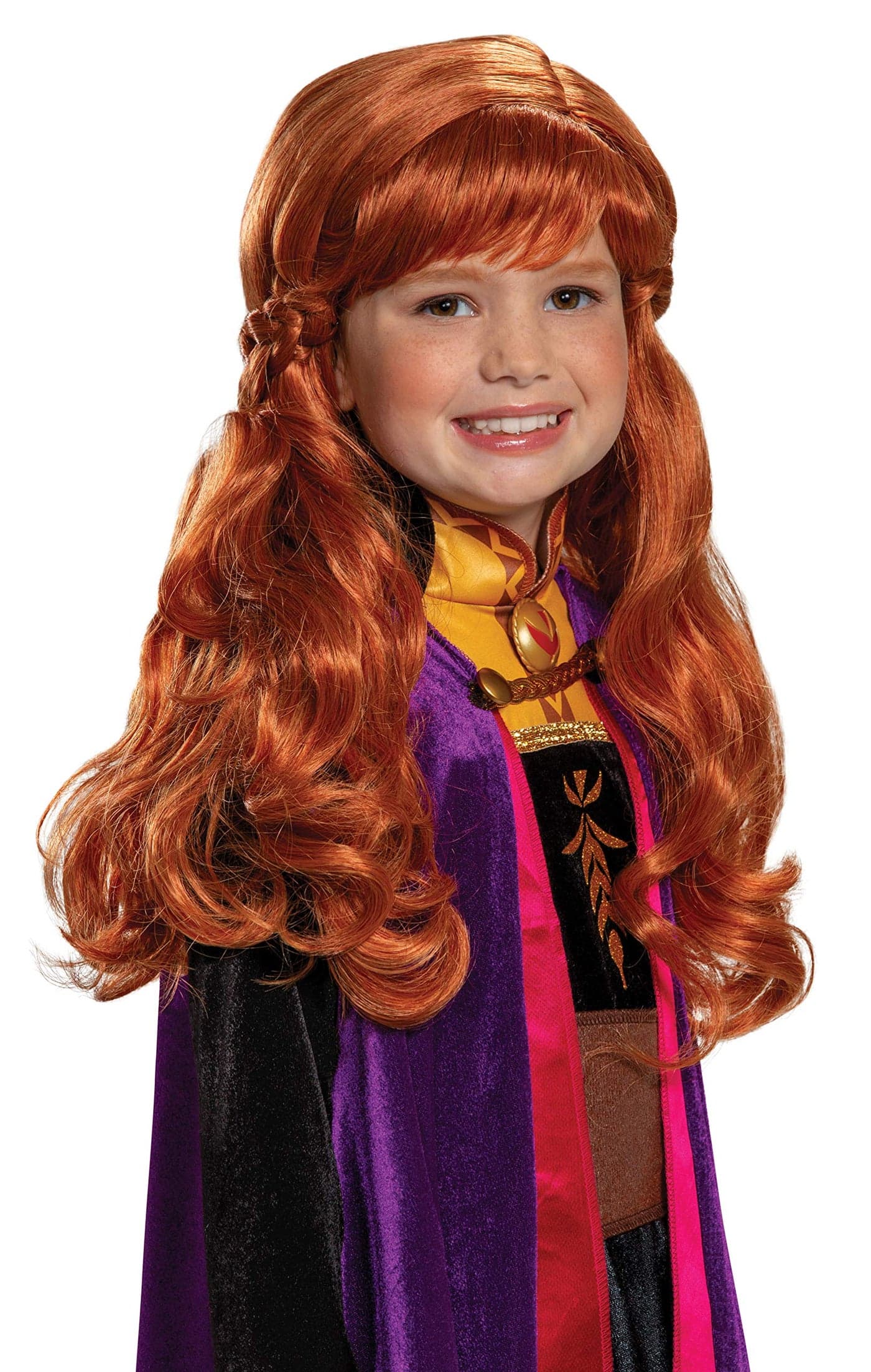 Disguise Costume Modern Wig, Red, One Size Child US