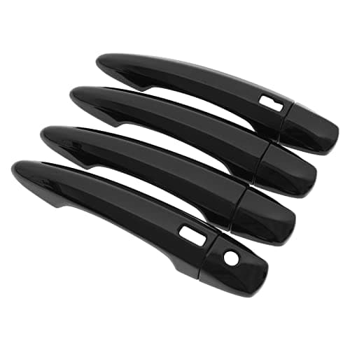 NewYall Glossy Black Exterior Door Handle Cover with 2 Smart Keyhole for Nissan Altima 2019-2021 Front Rear Left Driver and Right Passenger Side