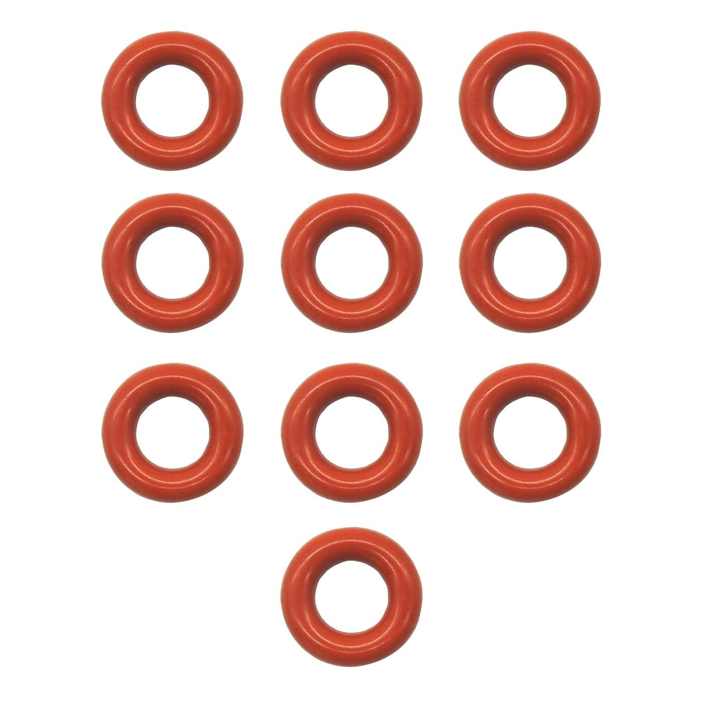 HiSport Fuel Injector ORings Set O203 RED 752mm X 353 mm Compatible with 0280158233 0280158028 0280158020 0280150943 IWP069 IWP181 IWP162 Fuel Injectors 10 Pcs