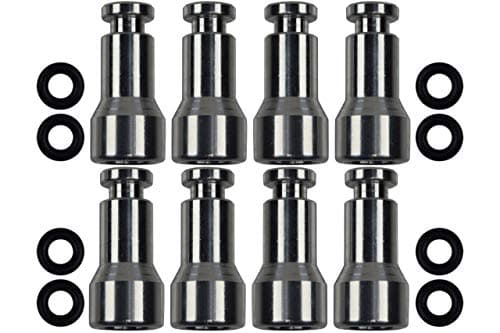 Fuel Injector Spacer 8pc Set LS1 Intake Manifold/Fuel Rail to LS3 LSA LS9 LS7 FI Adapter LS, 551348