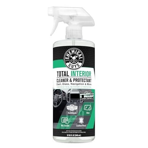 Chemical Guys Total Interior Cleaner and Protectant, New Car Smell, (Safe for Cars, Trucks, SUVs, Jeeps, RVs & More) Extra Large 32 fl oz