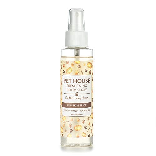 One Fur All Room Spray for Pet Odor, 4 OZ Concentrated Pet Friendly Air Freshener, Pumpkin Spice Pack of 1