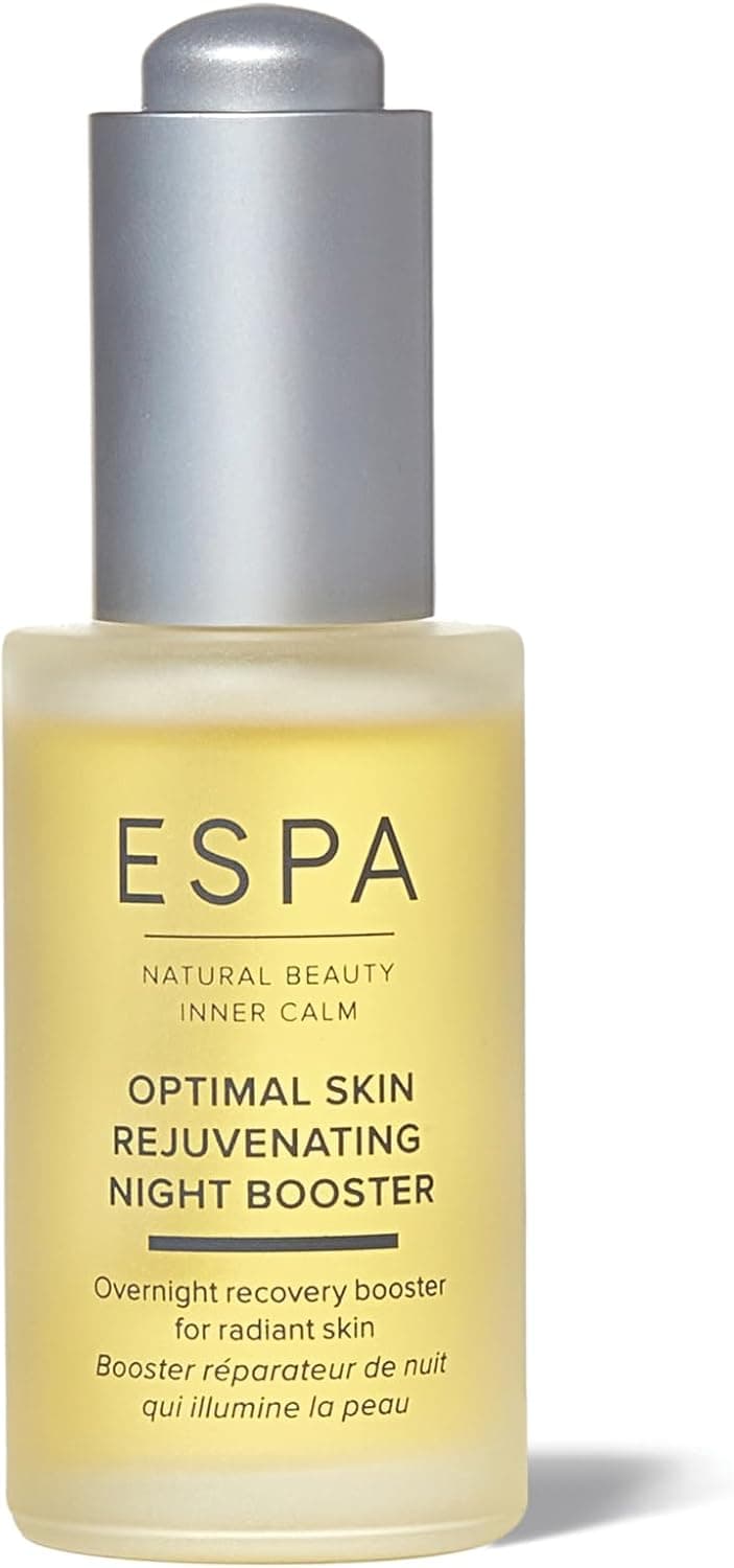 ESPA Optimal Skin Rejuvenating Night Booster 30ml Revitalises and Smooths Protects Skins Moisture Barrier Bio Retinol Vitamin E Add To Moisturiser or Serum