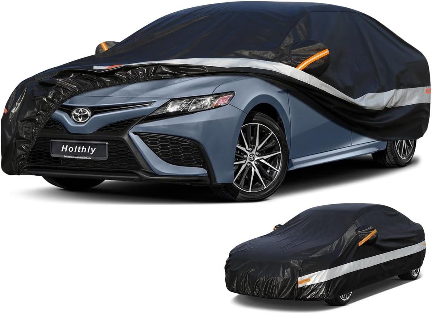 Holthly 10 Layers Car Cover for Toyota Camry (1996-2025) - Waterproof All Weather Protection