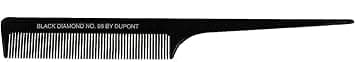 Black Diamond Rattail Hair Comb 202 ml Length
