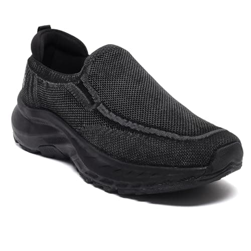 CULT Men Fleeter Slip-On Shoes (CS704452UK9_Black_UK9)