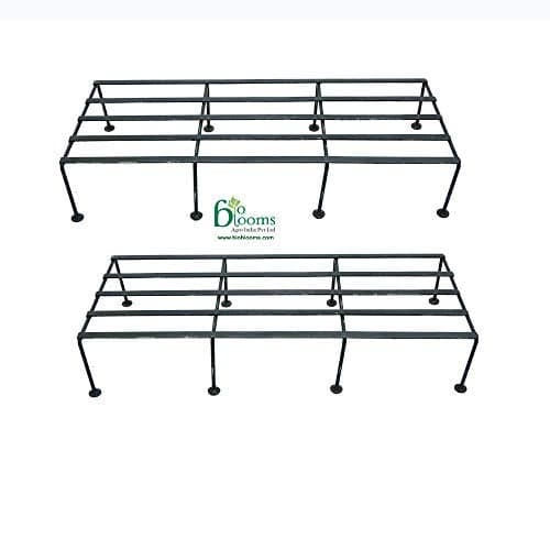 Bio Blooms Agro India Private Limited Gardening Stand for pots and Grow Bags, Steel Stand Set of 2 pcs