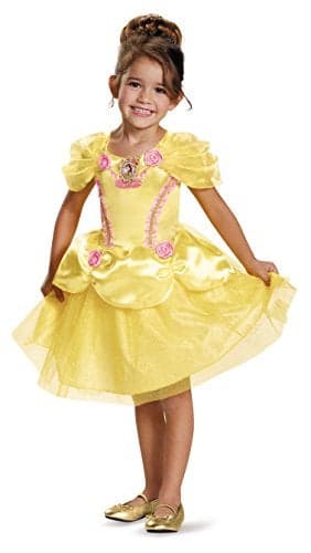 Disney Princess Belle Beauty the Beast Toddler Girls Costume Kids Size 46x