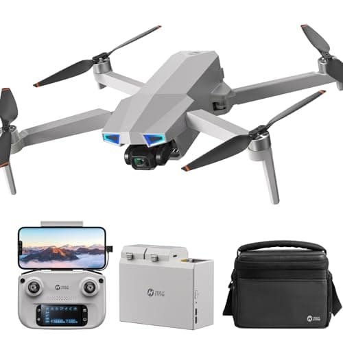 Holy Stone HS790 GPS 6K Camera Drone with 3 Axis Gimbal FPV RC Quadcopter Drones with Camera for Adults 4K30FPS Video 9KM30000ft Transmission Follow Me AI Night Shot AI QuickShots 60Min Flight