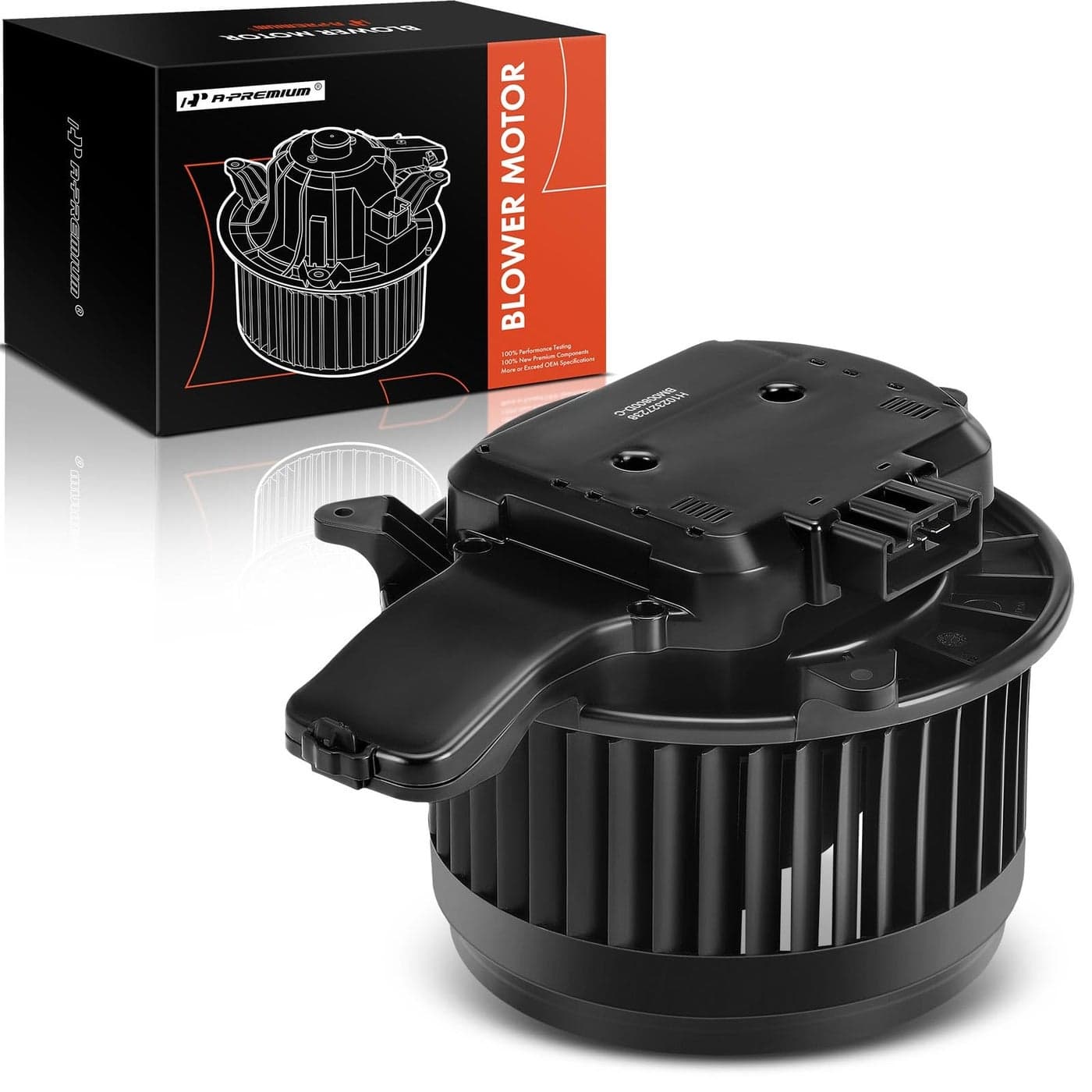 APremium HVAC Heater Blower Motor with Brushless Motor Compatible with Kenworth T170 T270 T370 Peterbilt 579 2013 2014 2015 2016 2017 Replace W205700800