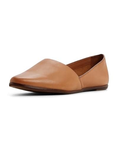 ALDO womens Blanchette Ballet Flat, Brown, 8.5 US