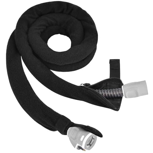 iGuerburn 6ft 4in CPAP Hose Cover for ResMed Airsense 11 10 ClimateLineAir Heated Tubing FullLength Zipper CPAP Tube Cover Sleeve Reduces Condensation Noise Cat Proof