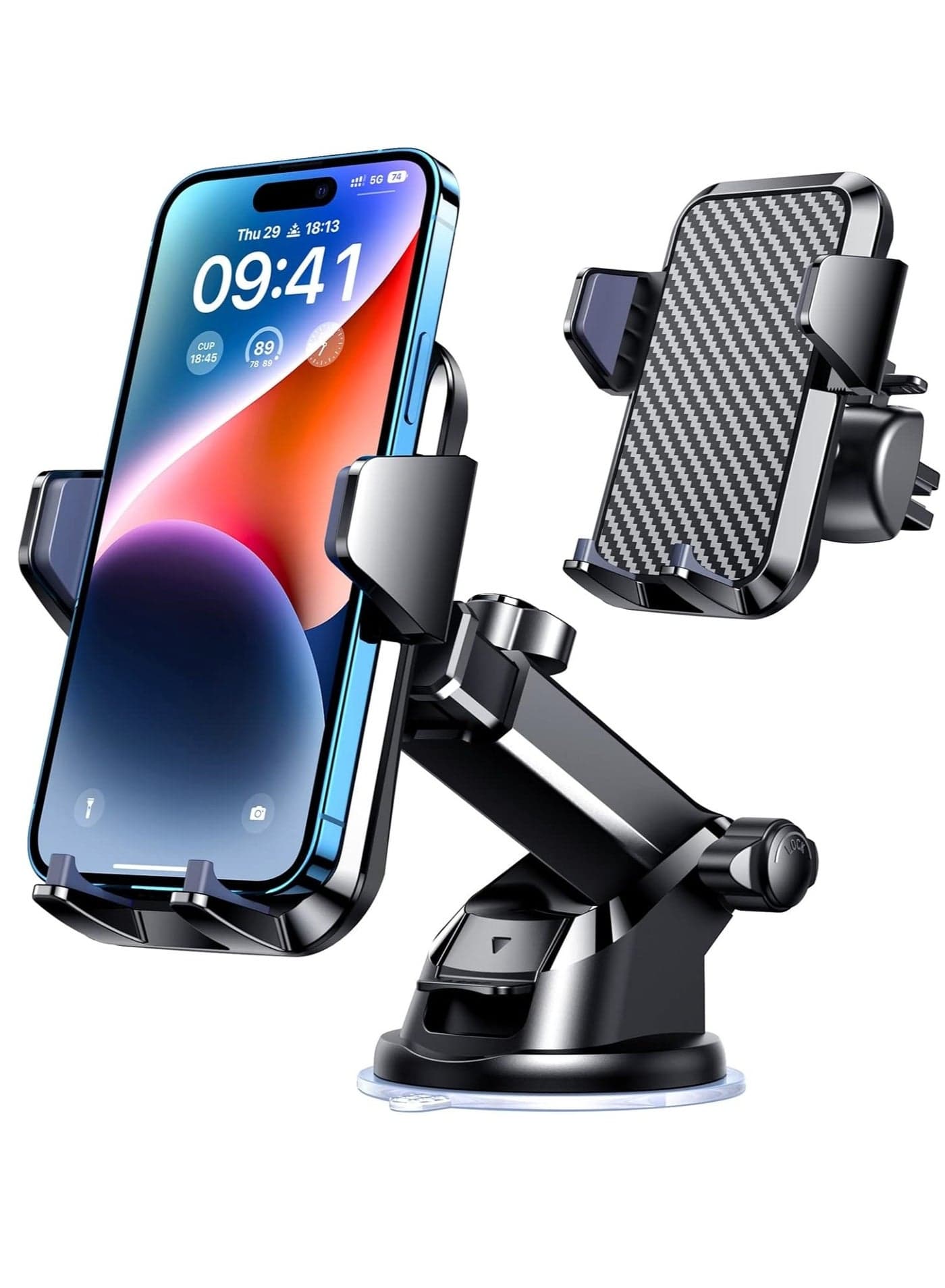 Cell Phone Holder Truck Stand for Dashboard Windshield Vent