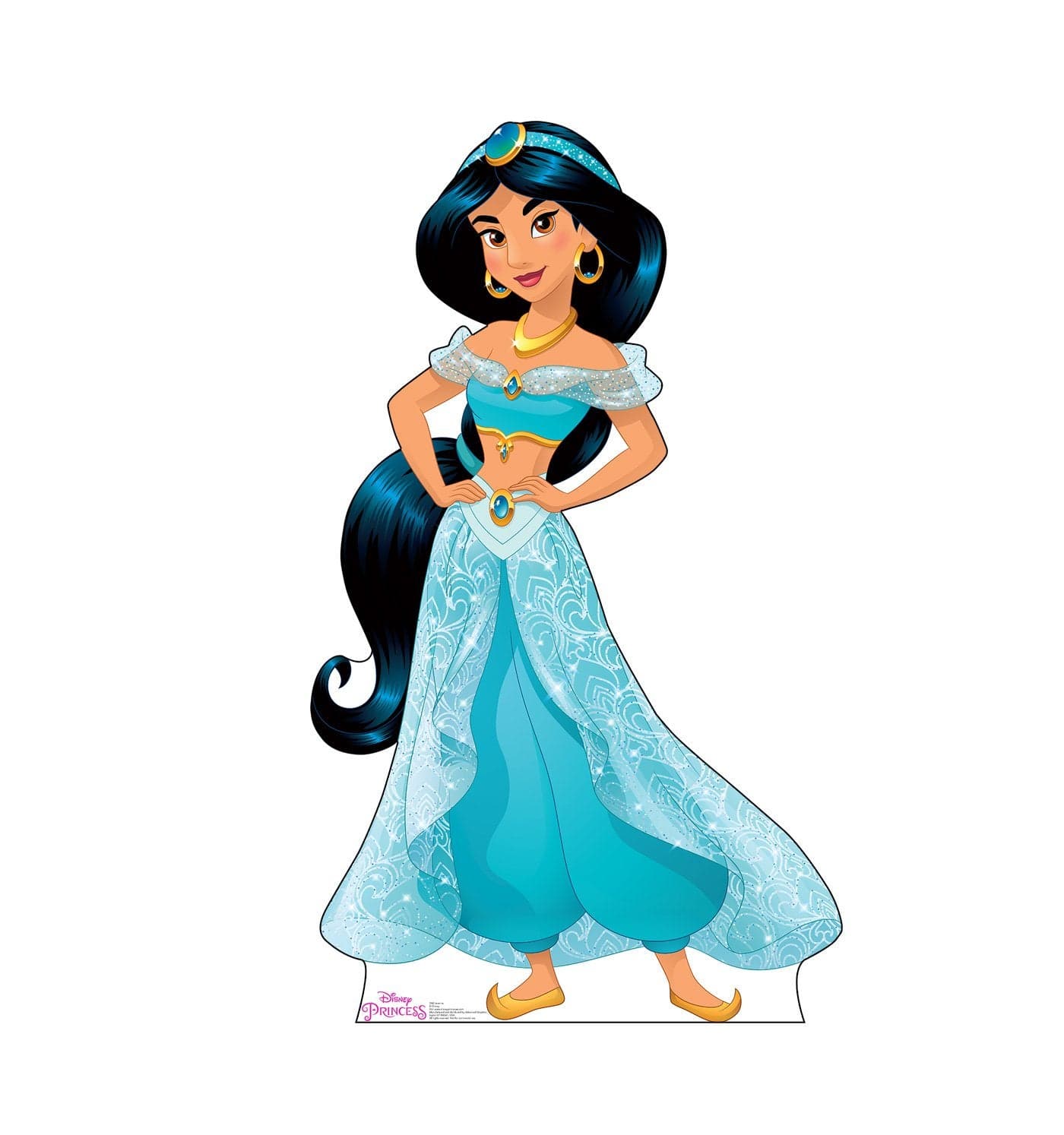 Cardboard People Jasmine Life Size Cardboard Cutout Standup Disney Princess Friendship Adventures