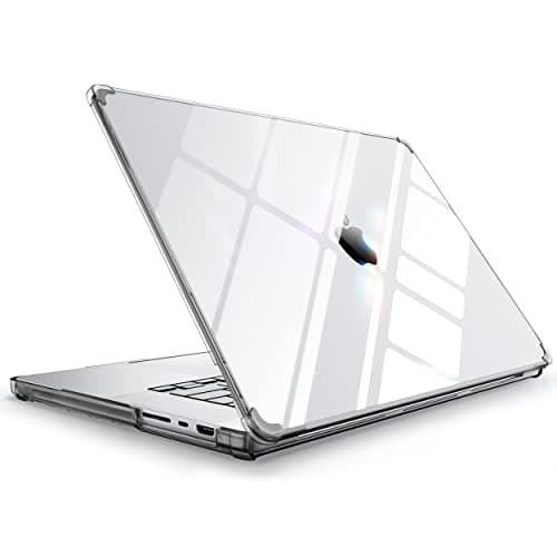SUPCASE for MacBook Pro 14 Inch Case 20212026 Release Unicorn Beetle Clear M5M4M3M2M1 ProMax Chip AntiScratch Slim Transparent Cover for MacBook Pro 14 with Touch ID Black