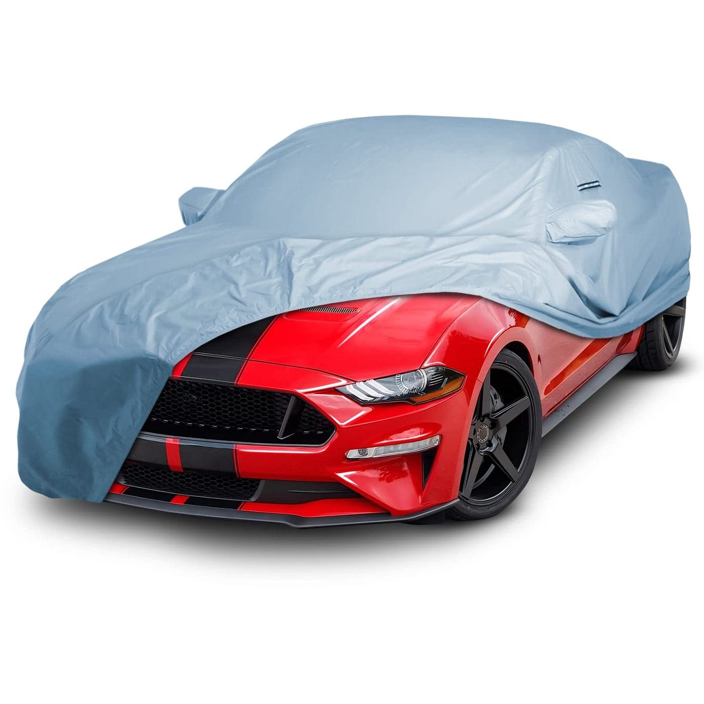 iCarCover Custom Car Cover for 20052025 Ford Mustang Coupe Convertible GT Ecoboost Mach 1 SaleenWaterproof All Weather Rain Snow UV Sun Protector Full Exterior Indoor Outdoor Car Cover