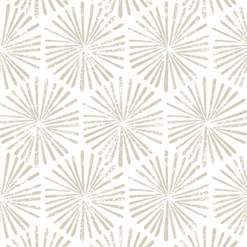 Guvana 1732 X197 Beige and White Boho Peel and Stick Wallpaper Geometric Striped Peel and Stick Removable Contact Paper for Drawers Cabinets Shelves