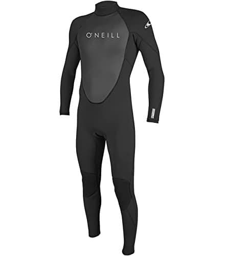 ONeill Mens Reactor2 32mm Back Zip Full Wetsuit BlackBlack S
