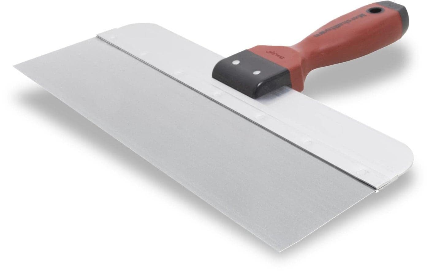 MARSHALLTOWN DuraSoft Taping Knife, 14 Inch Stainless Steel Blade, Made in the USA, For Drywall Finishing, 3514SD