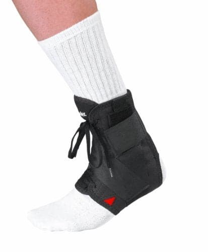 MUELLER Soft Ankle Brace with Straps, Small