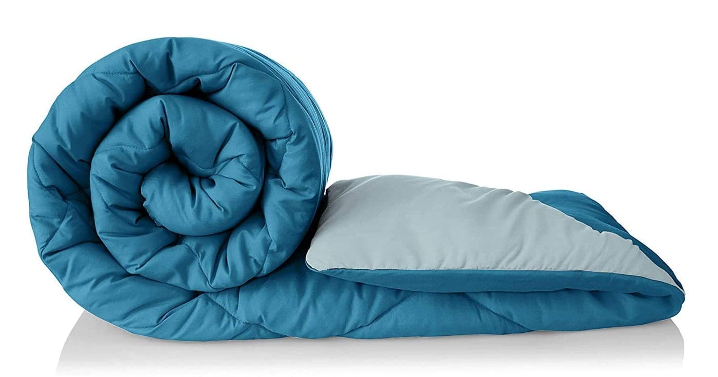HELGA Microfibre AllWeather Abstract AC Comforter 250 GSM Polyester Comforter Quilt Blanket Super Soft and Cozy Bed Comforter Blanket Light Weight Quilt Duvet Double 90x100 228x254cm