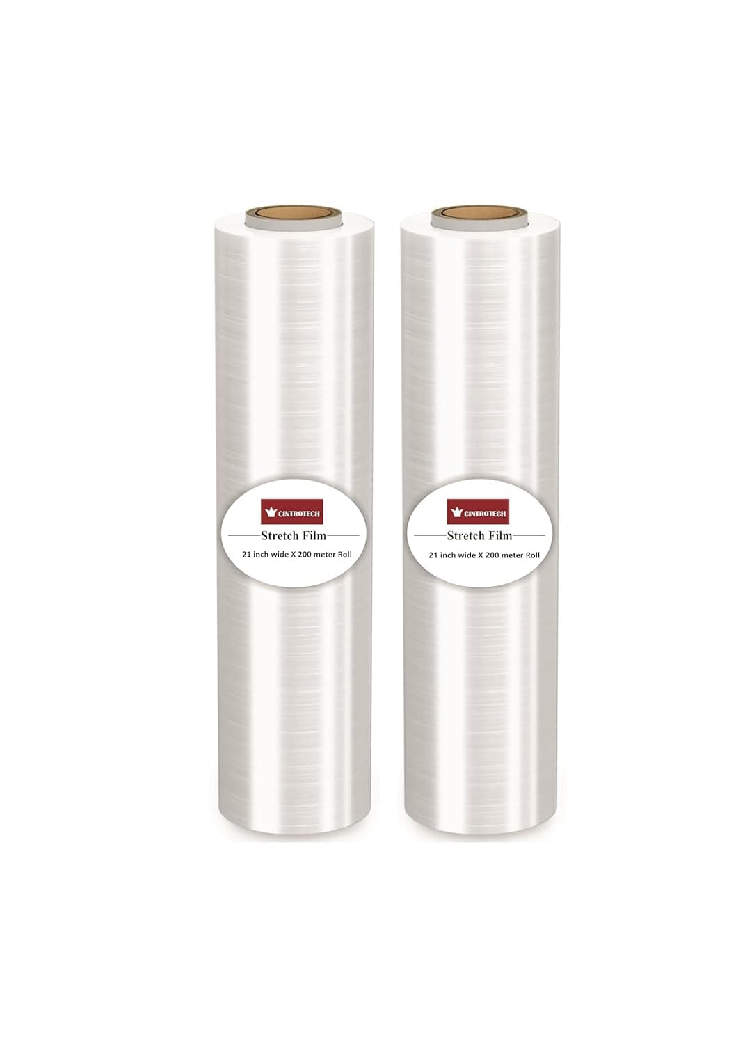 Cintrotech Compostable Packing Material 21 Inch 525 mm 200 Meters Length Large Roll for Packing and Multipurpose 15 KG in Weight Per Unit Pack of 2