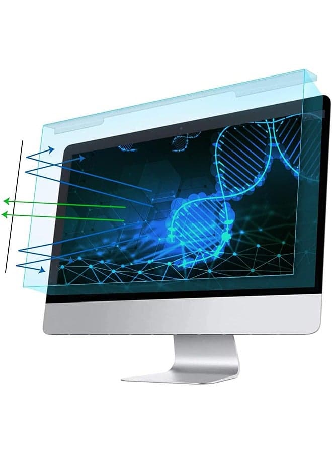 23-24 inch Computer Blue Light Blocking Screen Protector Anti-UV Eye Protection Filter Film for Diagonal 23,23.5,24 inch 16:9 Widescreen Desktop PC LED Monitor Panel(54.7 x 32 cm/L x W) (23-24 Inch)