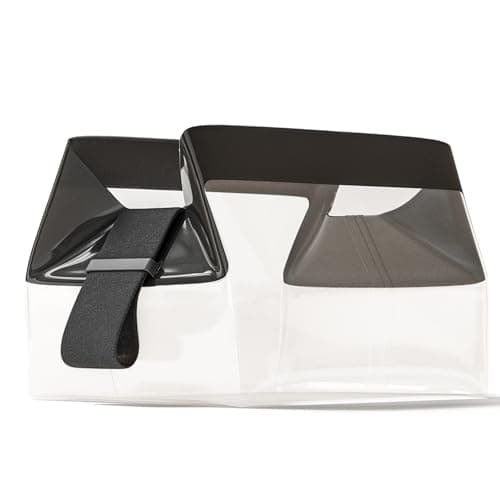 Cadence Parcel - Clear Kit with Magnetic Closure - Durable and Leak-Resistant Travel Toiletry Kit - TSA-Compliant & Modular Design - Hygiene Bag for Travel Essentials - 1 Qt - Ink
