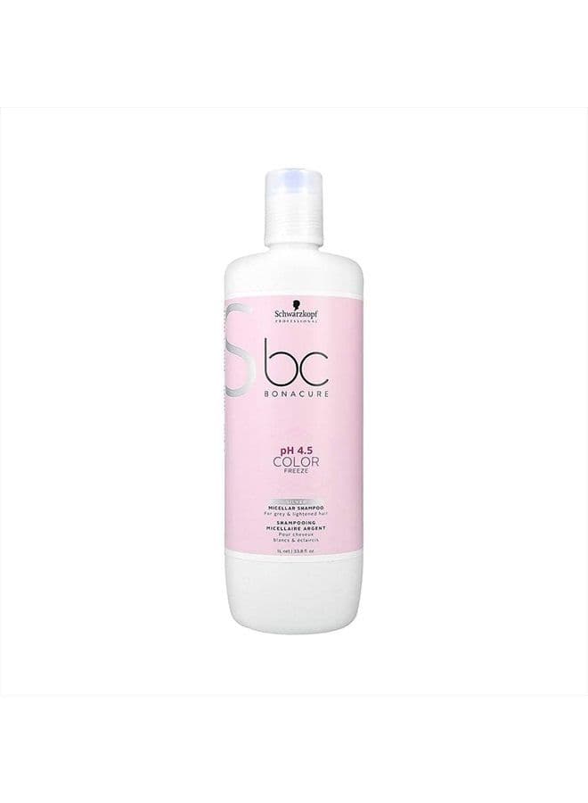 BC pH4.5 Color Freeze Micellar Silver Shampoo 1L