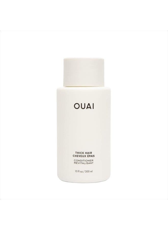 Thick Conditioner. Strengthening Keratin, Marshmallow Root, Shea Butter and Avocado Oil Nourish Dry, Thick Hair and Calm Frizz. Free from Parabens, Sulfates and Phthalates (10 oz)