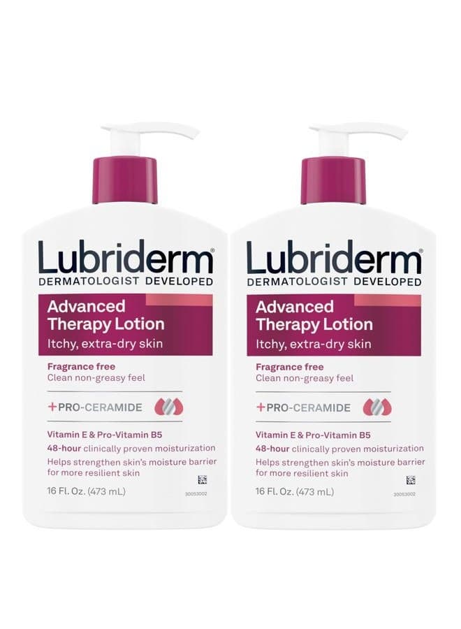 Advanced Therapy Extra Dry Skin Lotion, 16 Fl. Oz. (Pack of 2)