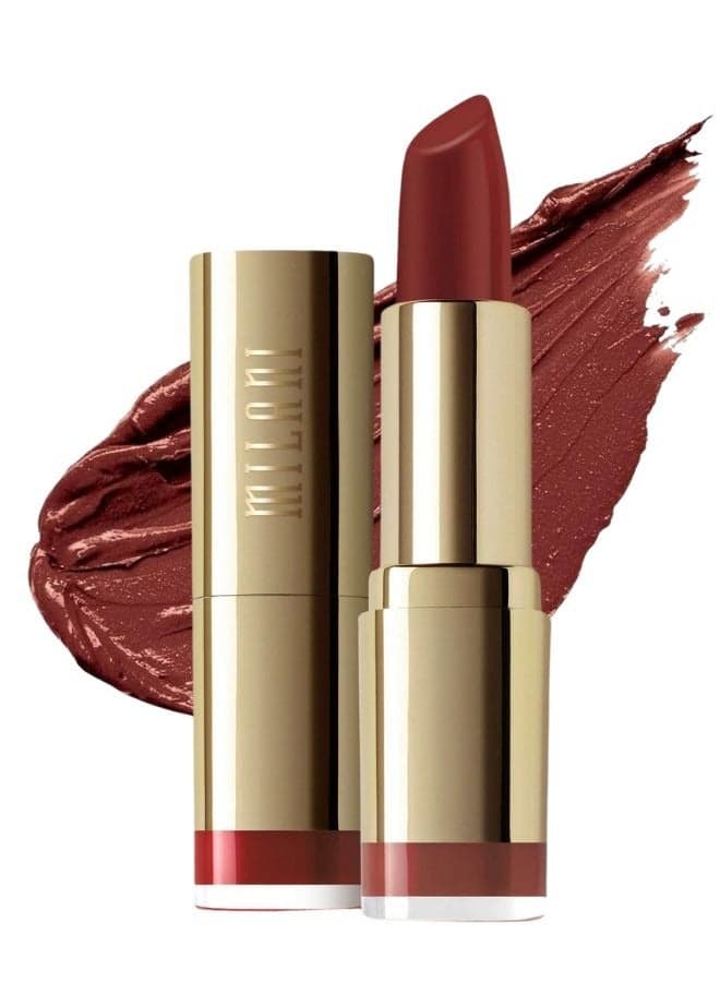 Milani Color Statement Matte Lipstick 48 Tuscan Toast Cruelty-Free Nourishing Lipstick in Vibrant Shades 5g
