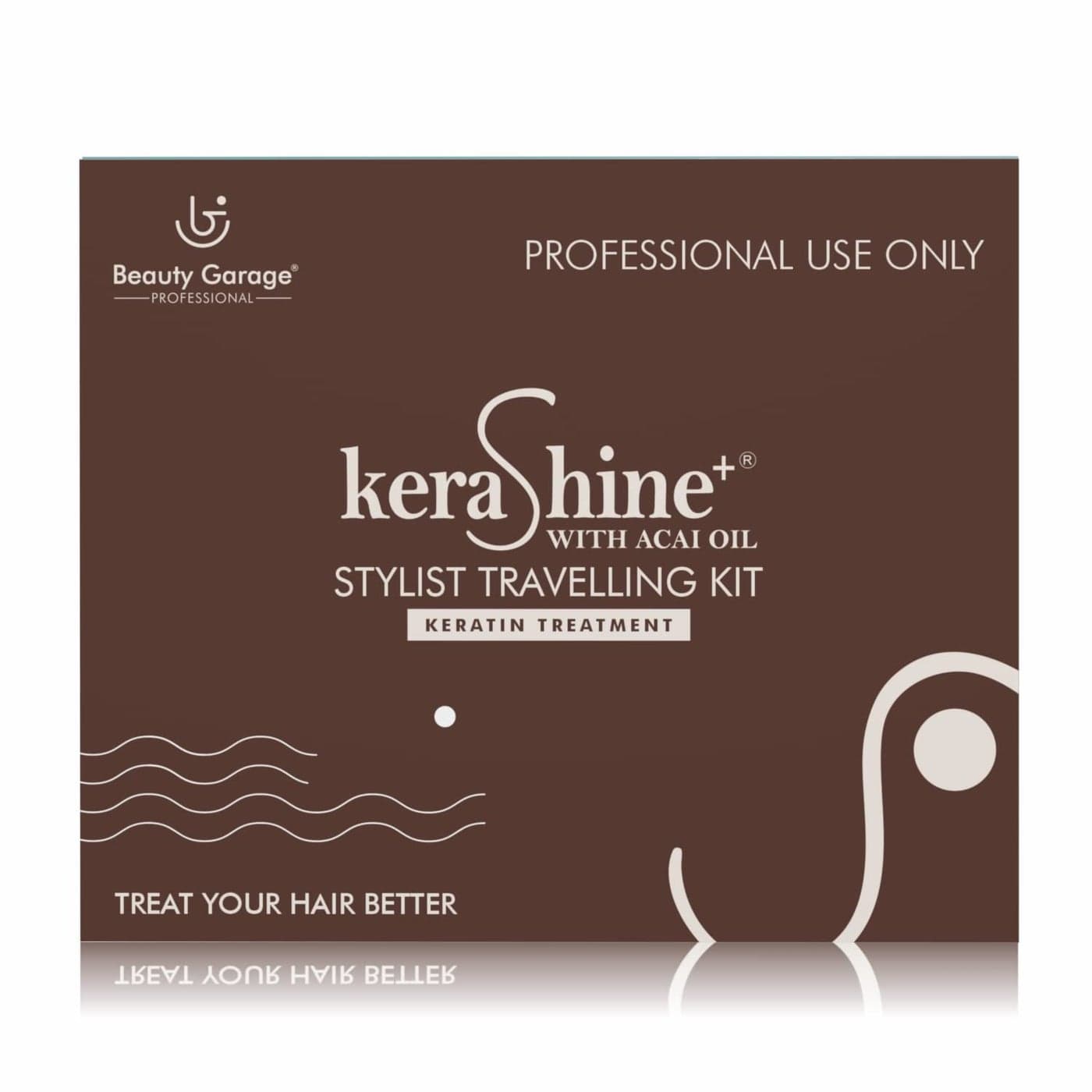 Beauty Garage K9 Kerashine Stylist Travelling Kit Triple Detox Kerashine Treatment Conditioner