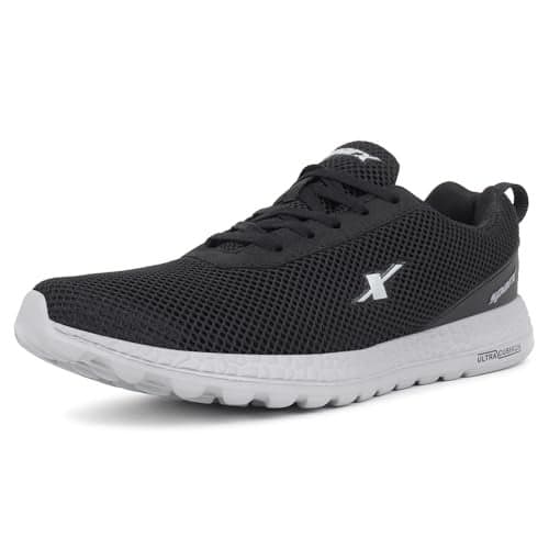 SPARX Men's BKGY Running Shoes-8 UK (SX0414G) Black Grey