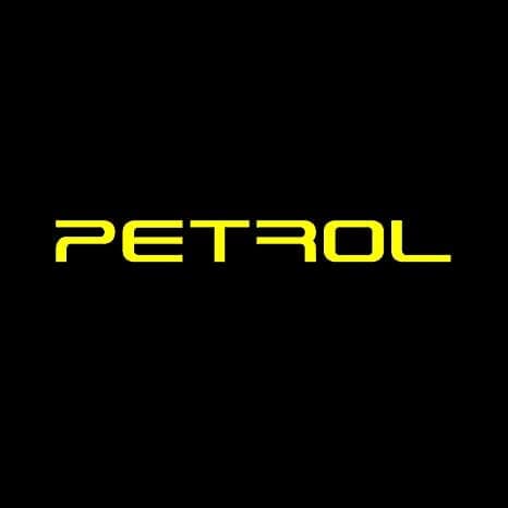Petrol Sticker for Car Fuel Tank, Branded self Adhesive Vinyl Sticker(12cm X 2cm) Yellow