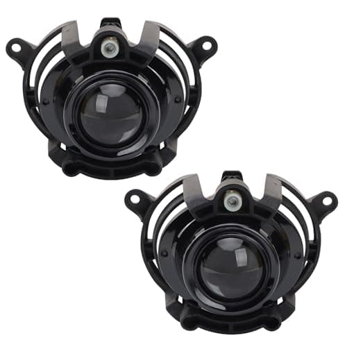 TRQ Fog Light Set Driver & Passenger Side Compatible with 2013-2016 Buick Encore 2010-2013 LaCrosse 2008-2015 Cadillac CTS 2009 XLR 2008-2012 Chevrolet Malibu 2007-2009 Saturn Aura GM2590106