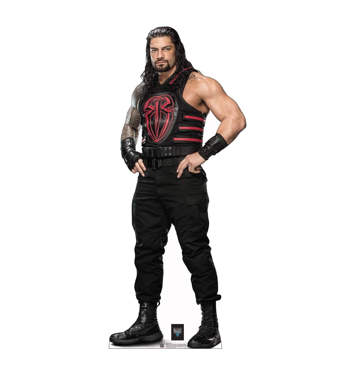 Cardboard People Roman Reigns Life Size Cardboard Cutout Standup WWE