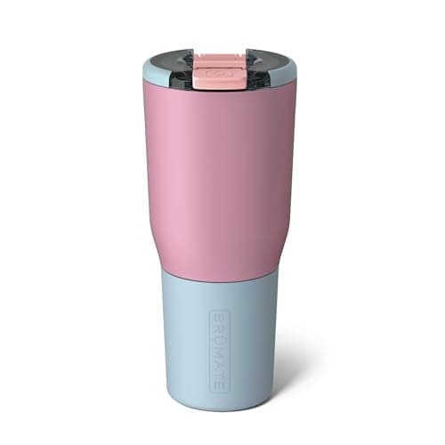 BrMate Nav 35oz 100 Leak Proof Insulated Travel Tumbler with Magnetic BevLock Lid Double Wall CupHolder Friendly Stainless Steel Mug Eclipse