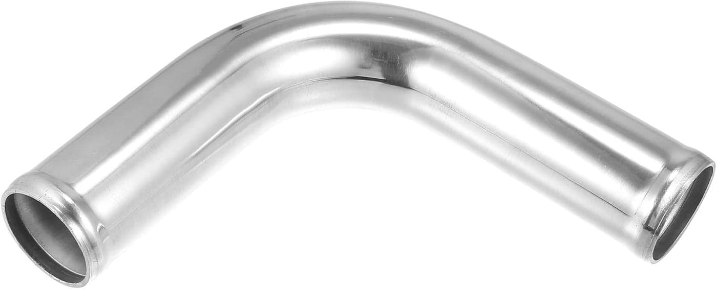 X AUTOHAUX 1.75" OD 90 Degree Bend Elbow Intercooler Pipe with 4" Leg Length
