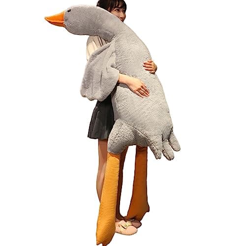 Grafingy Swan Stuffed Animal 748inch 485 lbs Swan Plush Toy Large Goose Stuffed Animal Plush Toy Big Duck Stuffed Animals Plush Pillow Gifts for Kids and Adults