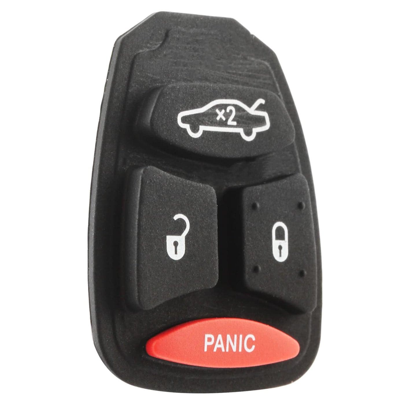 Replacement For 20052009 Chrysler Dodge Jeep 4Button Remote Key Fob Shell Case Pad KOBDT04A