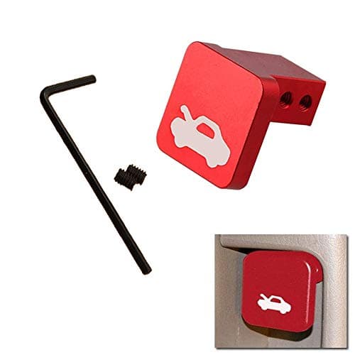 DSkoiph Hood Release Latch Handle Repair Kit Fit for Honda Civic 1996-2011, CR-V 1997-2006, Element 2003-2011 (Red)