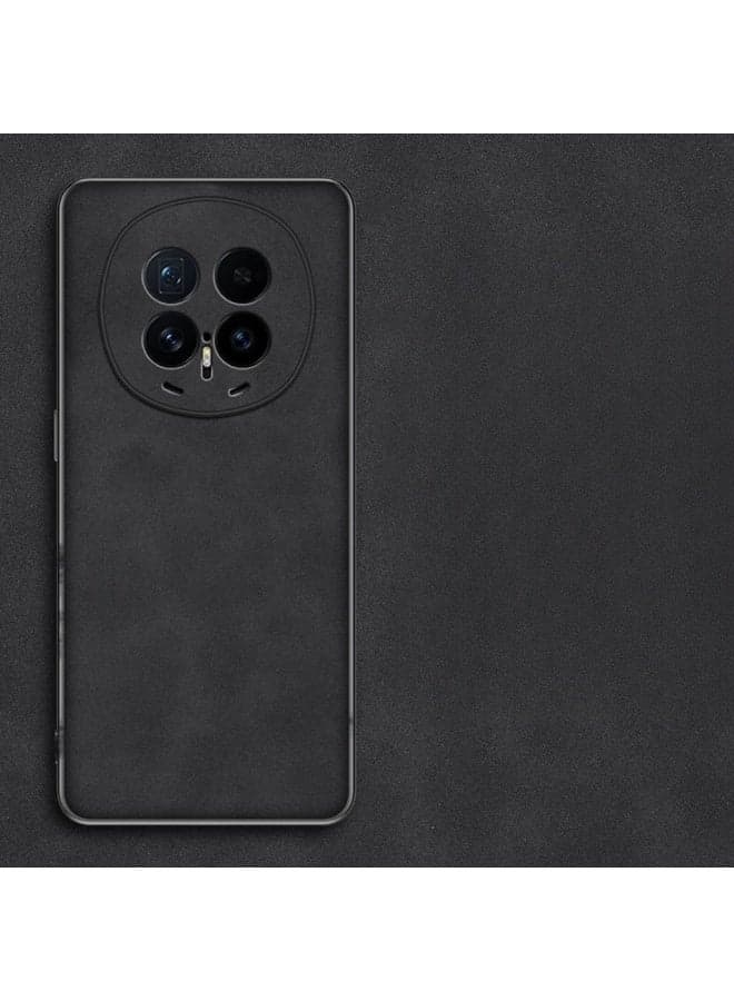 Case for Honor Magic 8 Pro, Camera Lens Protection,Imitation Sheepskin Leather Case Matte Bumper ,Military Grade Protection, Premium Texture Shockproof Honor Magic 8 Pro 5G Cover