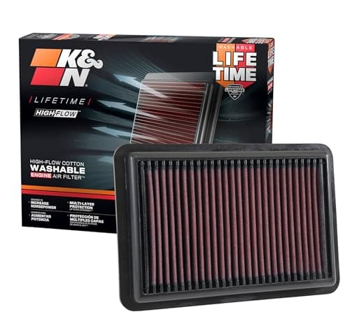 KN HighFlow Original Lifetime Engine Air Filter Increase Power Washable Compatible with 20172025 HYUNDIAKIA Elantra I30 Kona Veloster Cerato Forte ProCeed Seltos Soul Xceed 335050