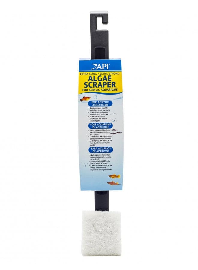 API ALGAE SCRAPER For Acrylic Aquariums 1-Count Container