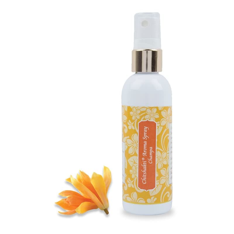 Chitshakti Champa Aroma Spray (100ml) | Champa Scent | Natural Room Freshener Spray | Long-Lasting Room Fragrance | Aromatherapy Spray for Home, Office | Champa Fragrance